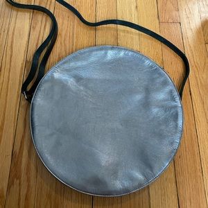 Gunmetal metallic ELK purse